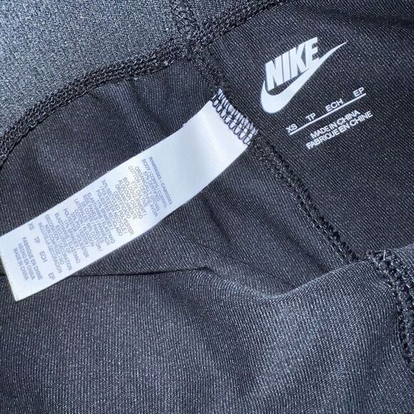 Nike Leg-A-See-Stirrup Leopard Print Colorblock Side Stripe Leggings, Women’s XS - Picture 13 of 16